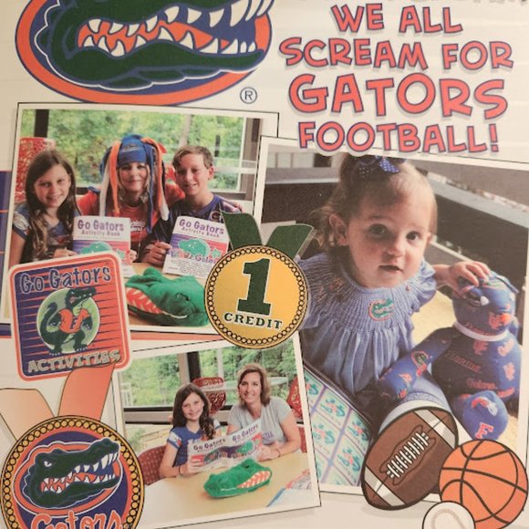 Go Gators Activity Book and App by Darla Hall paperback - Picture 3 of 9